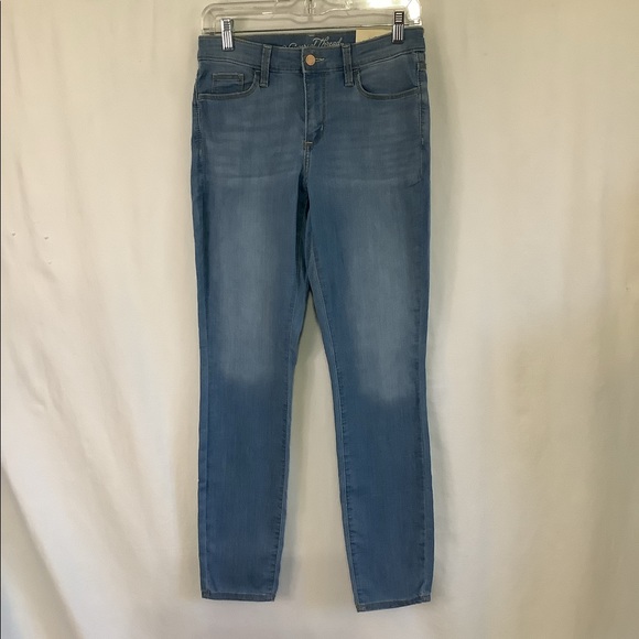 NWT Universal Threads Mid-Rise Skinny Blue Jeans 2 - Picture 10 of 10